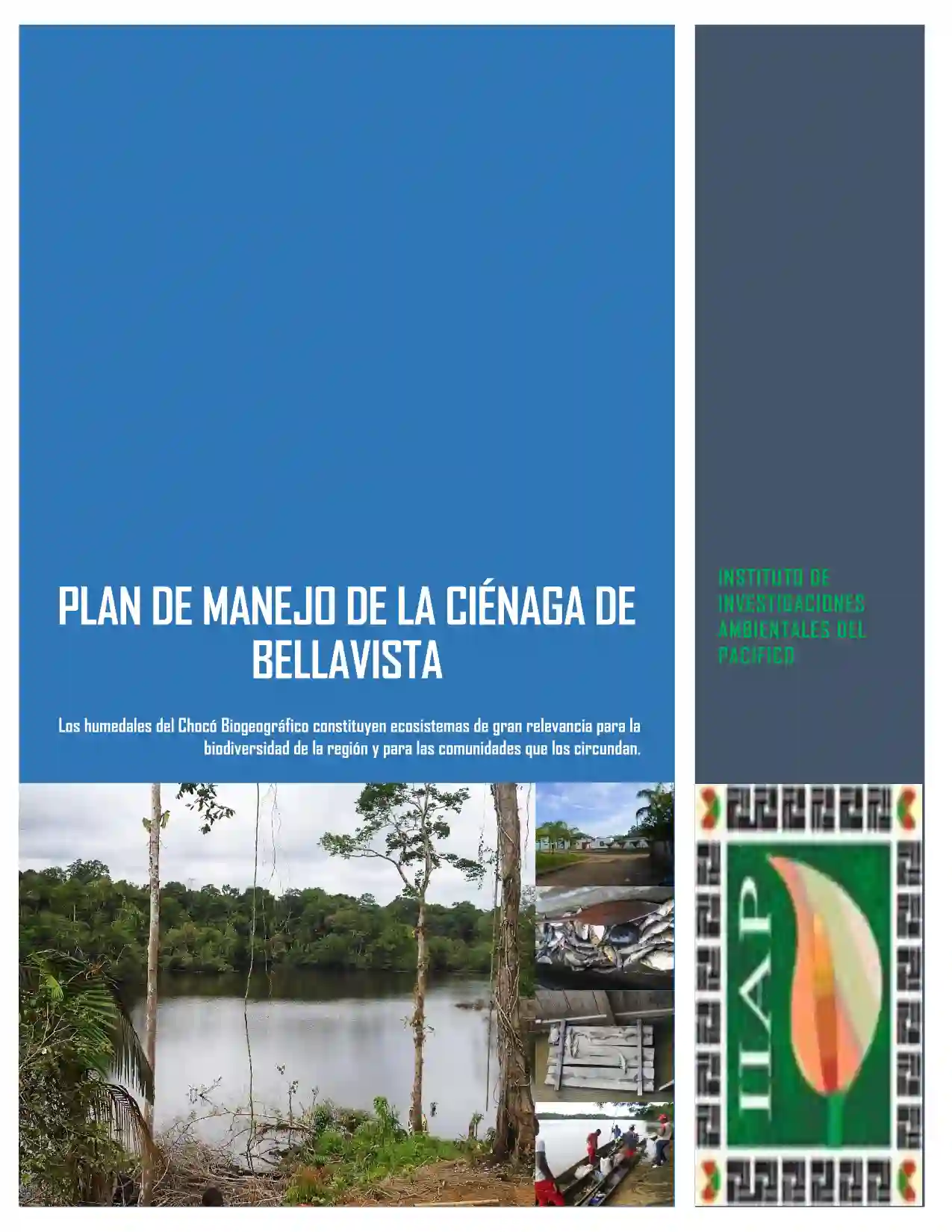 Portada Plan de manejo cienaga bellavista